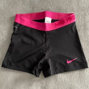 NWOT Nike Pro compression dri-fit 3inch shorts Sz M